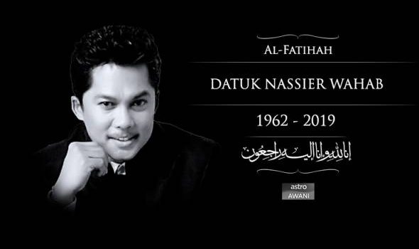 Datuk Nassier Wahab meninggal dunia