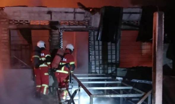 Empat sekeluarga ditemukan rentung dalam kebakaran di Klang