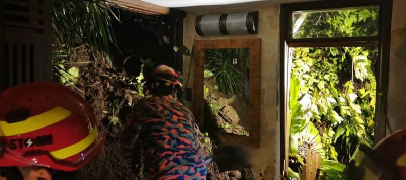 Tanah runtuh di Tambun, dua dikhuatiri tertimbus