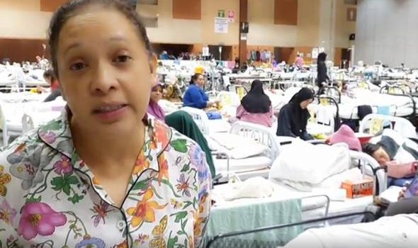 Masih dirawat di MAEPS, Maria Tunku Sabri mohon maaf, minta halalkan makan minum