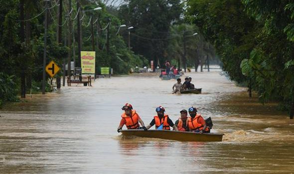 Jumlah mangsa banjir di Kelantan, Terengganu meningkat pagi ini